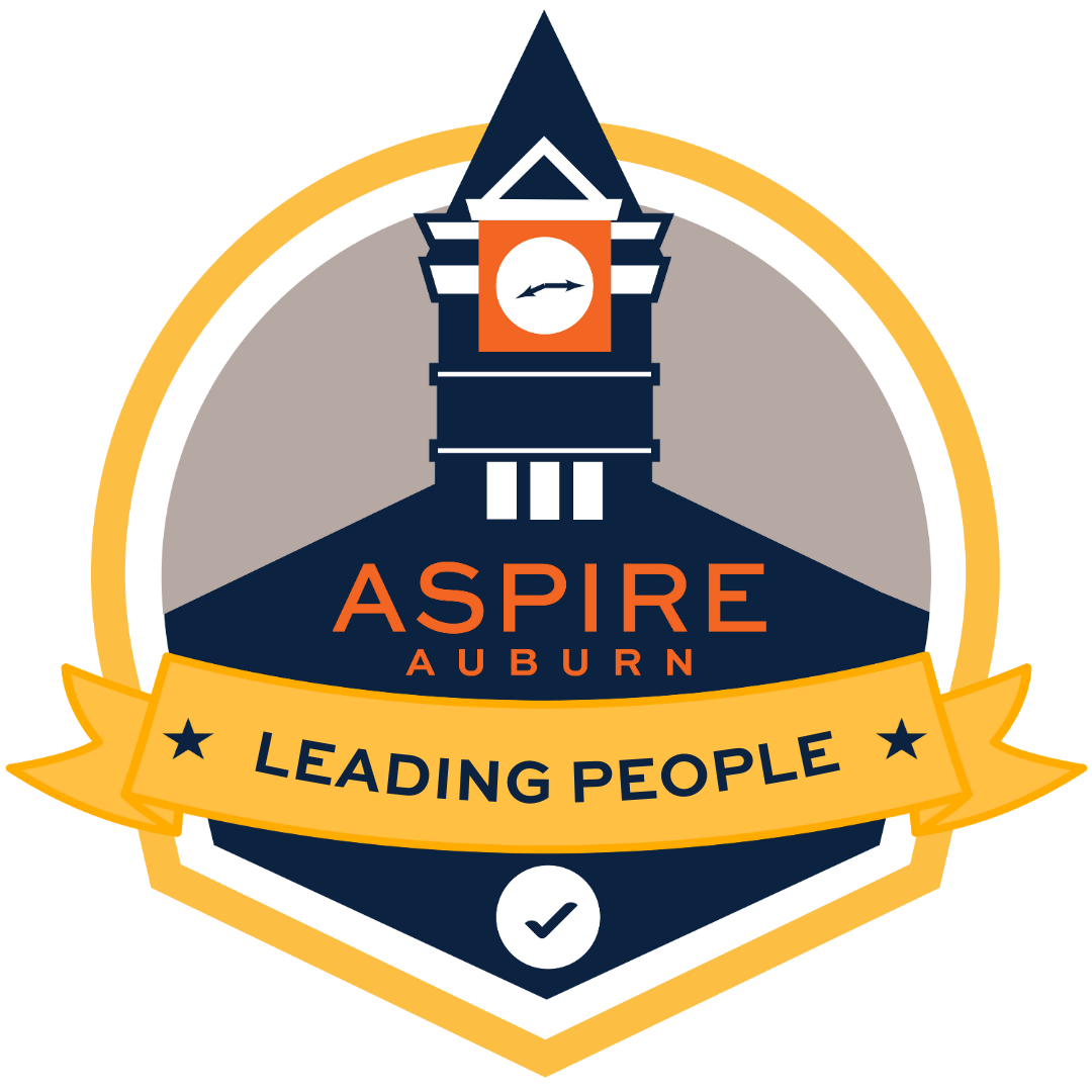 Leading people badge